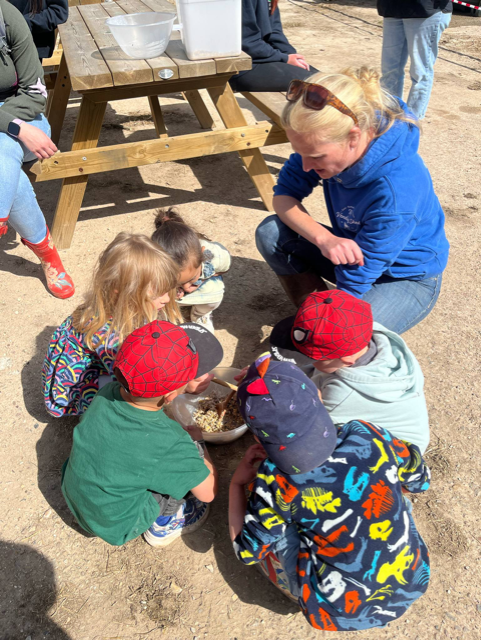 School trip to Farm School